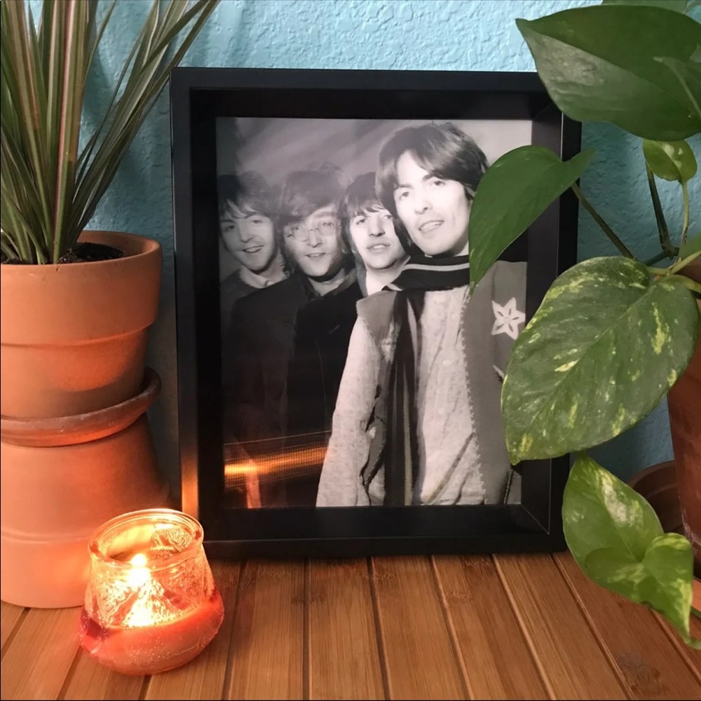 The Beatles holographic shadow box